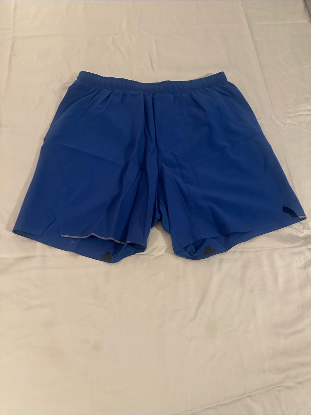 Lululemon Dark Cobalt All Terrain 7” shorts